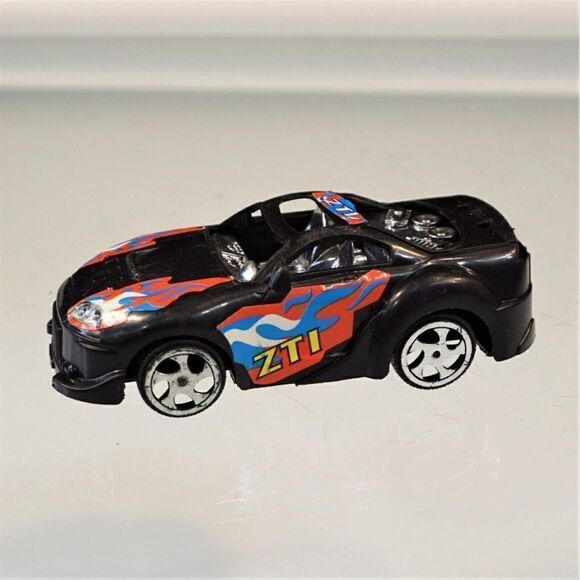 Colorful ZTI Pullback Mini Toy Plastic Car Loose - Picture 3 of 5